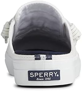 Sperry Women's Crest Vibe Mule Canvas Sneaker, White, 8.5 M US | Image 3