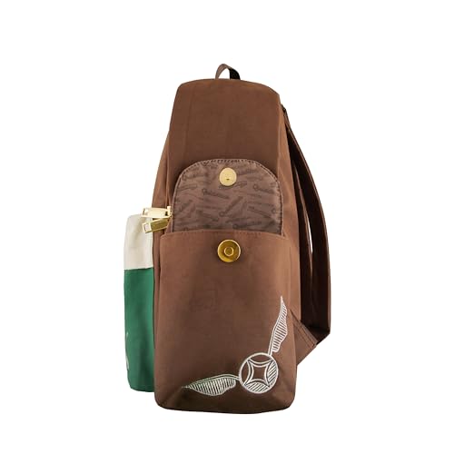 Cinereplicas Harry Potter - Quidditch Backpack with Side and Front Pockets 38 * 33 * 10cm - Official License3