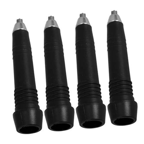 Ipetboom Trekking Poles Accessories 4pcs Walking Stick Ferrules Rugged Rubber Antislip Design for Crutches and Canes for Outdoor Use