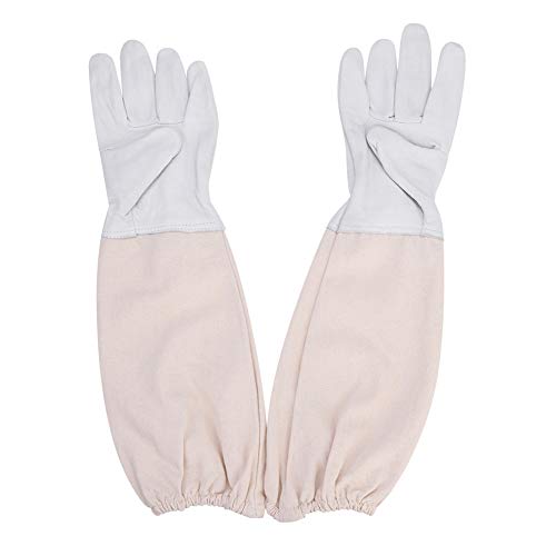 Apicultor Terno de Proteção Luvas Equipamento Macacão Confortável Kit Apicultura para Homens (XXL)