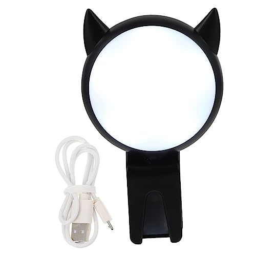 Gadpiparty Mini Beauty Lamp Clip-on Compact Phone Fill-in Ring Light for Live Stream