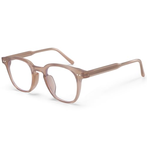 Image of Dollger Square Blue Light Blocking Glasses Women Men Computer Eyeglasses Fashion Light Weight TR90 Blue Light Glasses