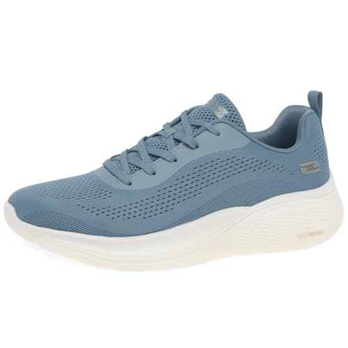 Skechers-Women's Casual Shoes-BOBS INFINITY-117550-SLT-8 Blue