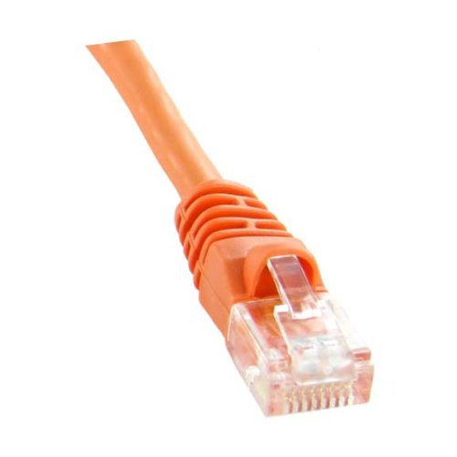 Cable de red 10ft Cat 6 UTP naranjo miniatura 4