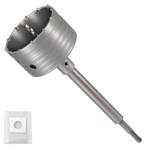 Professional 4 (102mm) Concrete Hole Saw 220mm SDS Plus & Dust Bag