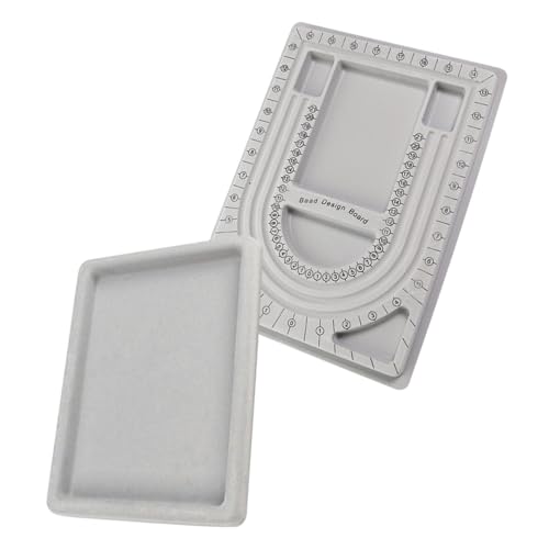 Plateau de rangement perles et bracelets x2 pour création bijoux DIY