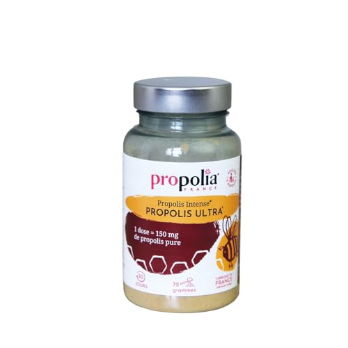Propolia - PROPOLIA - Propolis ULTRA - Immunité - Complément alimentaire - Propolis purifiée et micronisée - 100% naturel - Fabriqué en France - Poudre 72 grammes - Cure de 2 mois - -14%