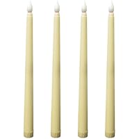 Velas LED de varilla, 4 unidades, sin llama, velas LED a pilas,