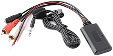 YuYue Electronic 12V Aux Bluetooth 5.0 Adapter Module Music Receiver Car kit with 2 RCA Input Aux Audio for Car Radio Stereo Speaker