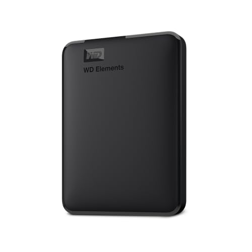 WD 4 TB Elements Portable External Hard Drive - USB 3.0, Black...