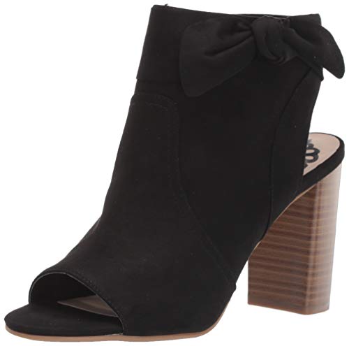 Fergalicious Women's Monica Heeled Sandal, Black, 5 M M US