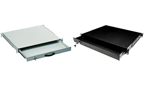 Preisvergleich Produktbild DIGITUS Professional DN-19 KEY-1U-SW Tastaturschublade, 1HE (RAL9005) schwarz