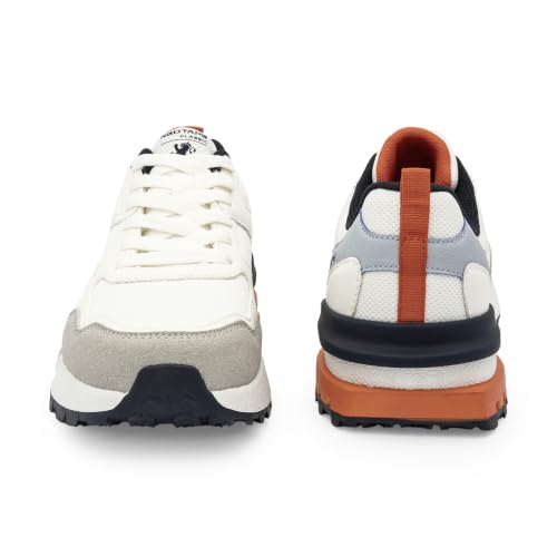 Image of Red Tape Lifestyle Sneakers for Women in Blue Orange | Sneakers