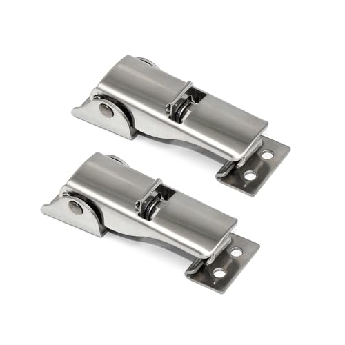 Stainless Steel Equipment Latch, Adjustable Latch, Industrial Hasp Latch