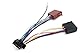 Sound-Way Adapterkabel ISO Autoradio Kompatibel mit Autoradio Radio Kewnood, JVC ab 2017 16 Pin