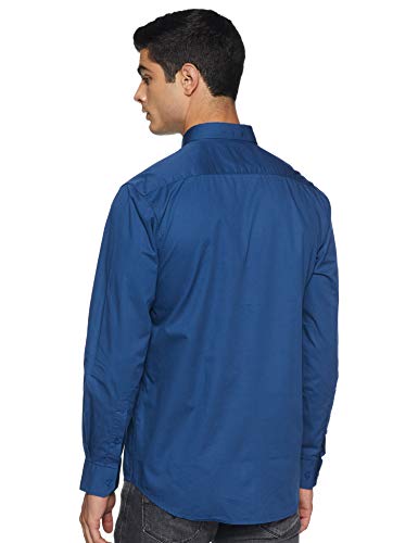 Image of ColorPlus Men's Solid Slim Fit Casual Shirt