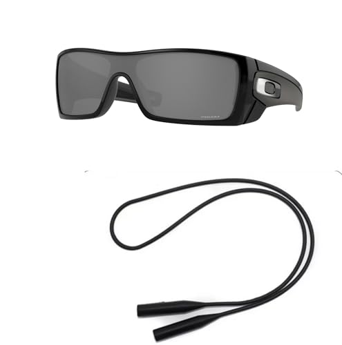 Oakley OO9101 Sunglasses Bundle: OO 9101 910157 Black Ink and Universal Anti-slip Silicone Leash2
