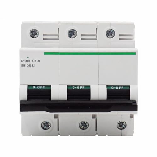 Disjoncteur triphasé 100A C120H Schneider A9N19818 type C 3 pôles 10kA - 2