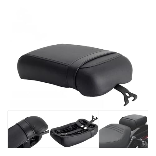 Coussin arrière passager moto Nightster 975 pour voyager à deux le week-end