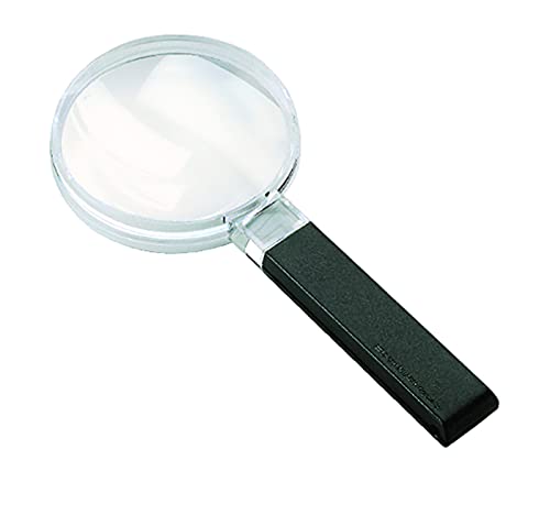 Eschenbach Bi Convex 264280 Hand Magnifier - 2.3X Magnification 80 mm Diameter Lens