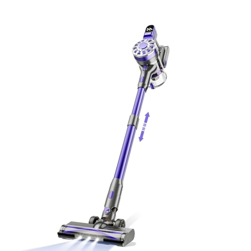 WLOTPO Cordless Vacuum Cleaner with 80000 RPM High-Speed Brushless Motor