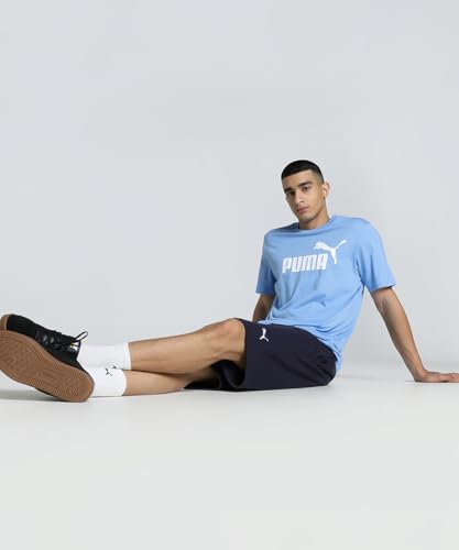 Image of Puma Men Cotton Solid Regular Fit Tees
