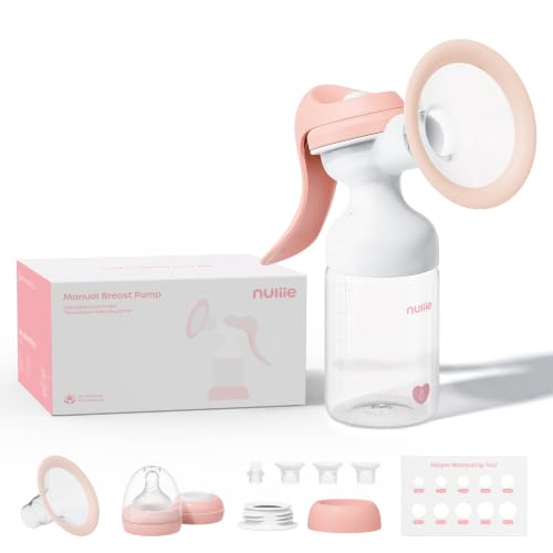 Extractor de leche manual Nuliie 8010 con succión ajustable miniatura 1