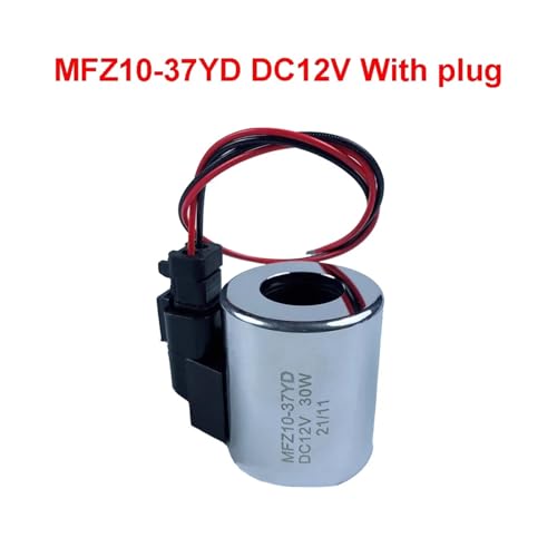 Bobine d'électrovanne hydraulique 23 mm compacte et étanche avec prise 30W