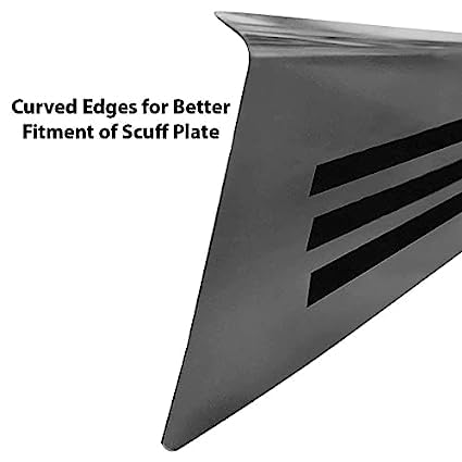 Image of AC Door Sill /Foot Step Stainless Steel Scuff Plate Plates Compatible with Honda WRV (Set of 4 Pcs)