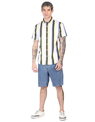 Image of Ruggers Men's Striped Fitted Shirt