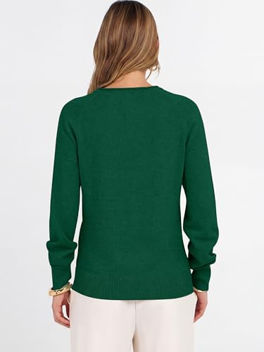 Image of ANRABESS Women Long Sleeve Rolled Neck Fall Lightweight Sweaters Top
