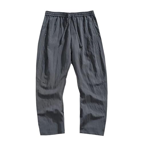 Summer Men's Casual Pants Casual Sports Wide Leg Pants Men