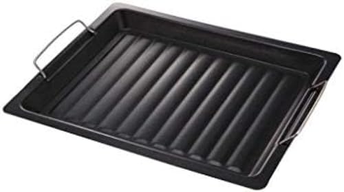 LRTYZBD Rechteckige Grillpfanne Schwarz 25x30