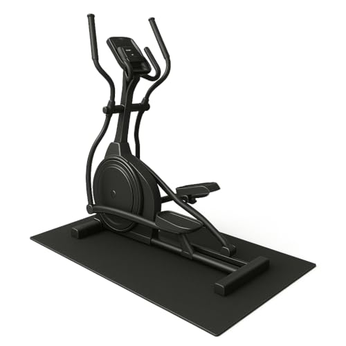 Treadmill Mat - Extra Thick 6mm PVC Floor Protector 152x76cm, Non-Slip, Waterproof, Noise-Reducing Gym Mat for Treadmills, Bikes, Rowing Machines, Cross Trainers & Fitness Equipment - Image 4