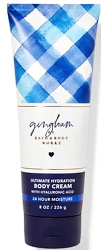 Bath & Body Works Gingham Ultimate Hydration Body Cream Gift Set For Women, 8 Fl Oz (Gingham)