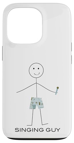 Funny Men Singing Guy, Boy Singer �X�}�z�P�[�X iPhone 13 Pro �p