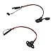 GZZTORES Weatherproof SAE Quick Connect 12 AWG SAE Extension Cord Plug Solar Power Socket Sidewall Port for Solar Generator Battery Charger 1 FT