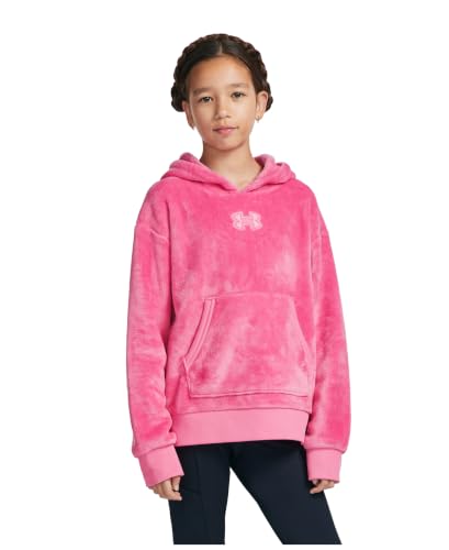 Image of Under Armour Girl's Pullover Fleece Hoodie Sweatshirt, Outdoor Collection