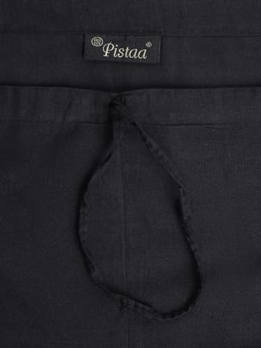Image of Pistaa's Women's Regular Fit High Rise Combo of 3 Solid Pure Cotton Patiala Salwar
