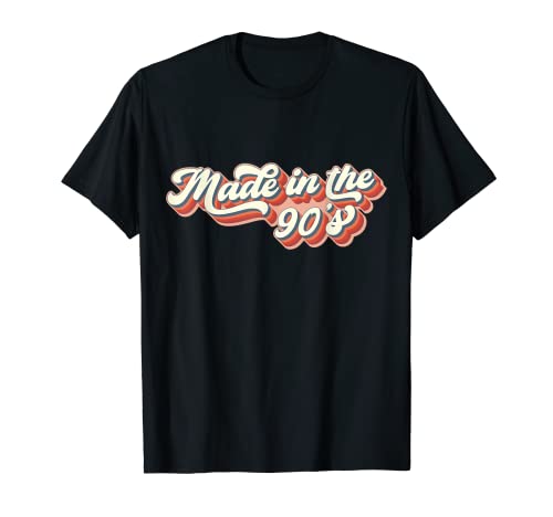 Image of Made In The 90s 1990s Retro Nineteen Eighties Vintage T-Shirt