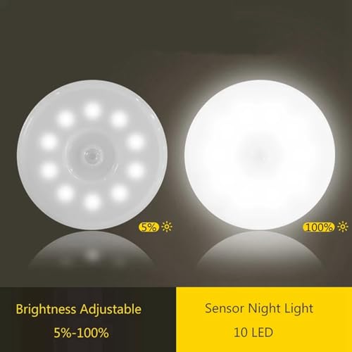 Lampe de nuit rechargeable USB à intensité variable pour éclairage meuble - 3
