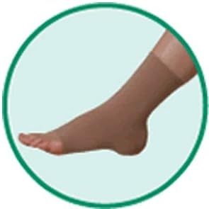 Varin Soft Anklet Seamless, Beige, Size 2, Small, Compression 30-40 mmHg, Model 3512