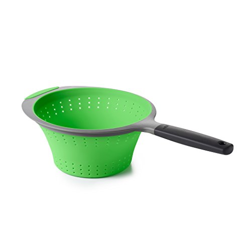 OXO Good Grips Silicone Collapsible Strainer, 2Qt, Green