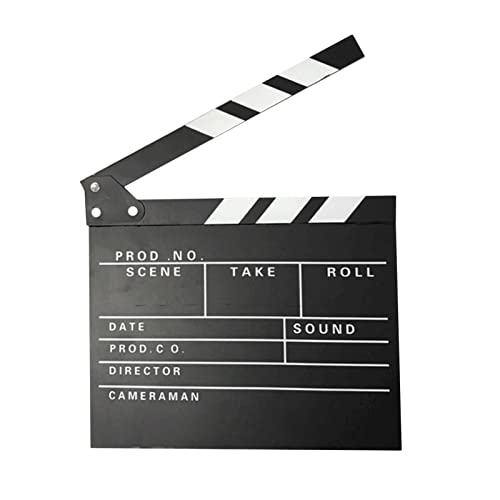Mini tableaux de cinéma en ardoise 20x20 cm noirs par 5 pour séries TV - 3