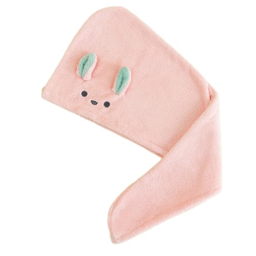 Montesy Cartoon Dry Hair Caps Super Absorbent Quick Drying Corals Velvets Bathing Hair Turbans Bathroom Washcloth