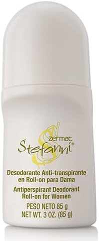 Zermat, Deodorant for Women, Stefanni, Roll-On, 24 h Antiperspirant, Floral and Fruity Scent 3 Oz.