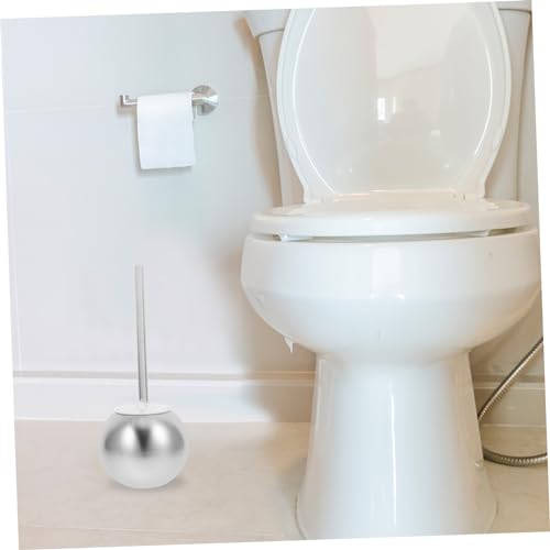 Brosse à double usage MAGICLULU pour toilettes et éviers avec support - 5