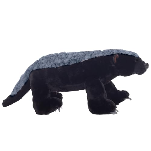 Animal de Peluche de tejón de Miel, Regalos de Juguetes de Peluche de Animales coleccionables para niños, Animales de Peluche de tejón de Miel Realista, Juguete de Peluche de tejón de Miel