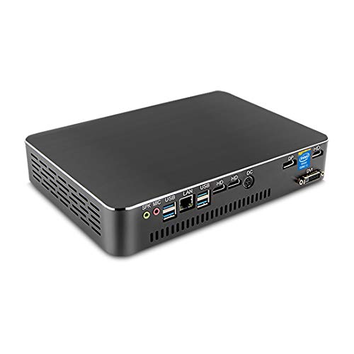 Mini Desktop PC, Micro Computer with Intel Core i5-9400F 6-Core Processor, 32G DDR4| 1T SSD, GTX1650, 4K, Dual Monitor Capable, WiFi, Bluetooth, Win10 Pro
