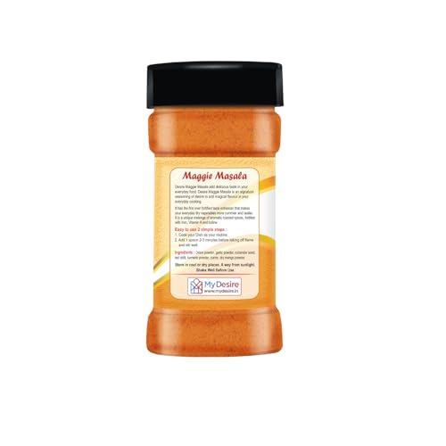 Image of Desire Magical Maggie Masala, 100g - Premium All-Purpose Spice Mix for Noodles, Snacks & Curries | Perfect Blend for Rich, Savory Dishes